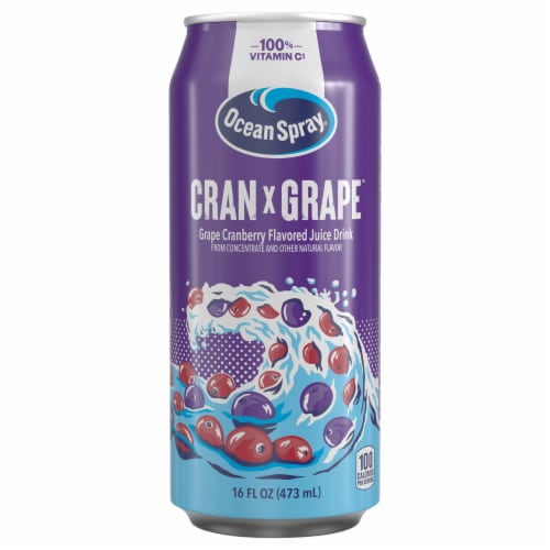 Ocean Spray® Cran x Grape Grape Cranberry Juice Drink Can
