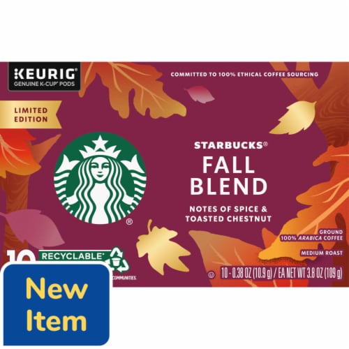 Starbucks® Fall Blend Medium Roast K-Cup Coffee Pods