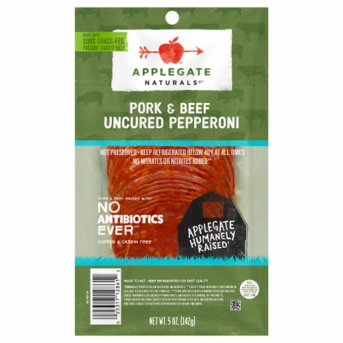 Applegate Natural Uncured Pork & Beef Pepperoni