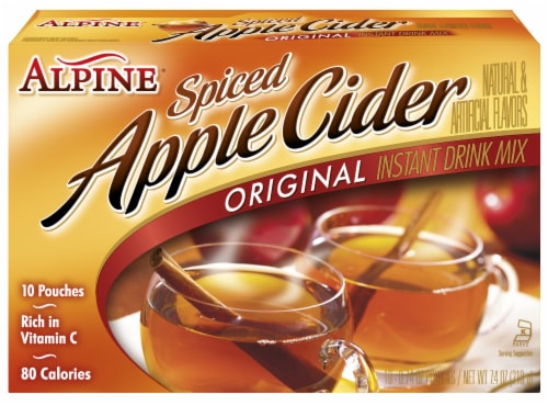 Alpine® Original Spiced Apple Cider Drink Mix Pouches