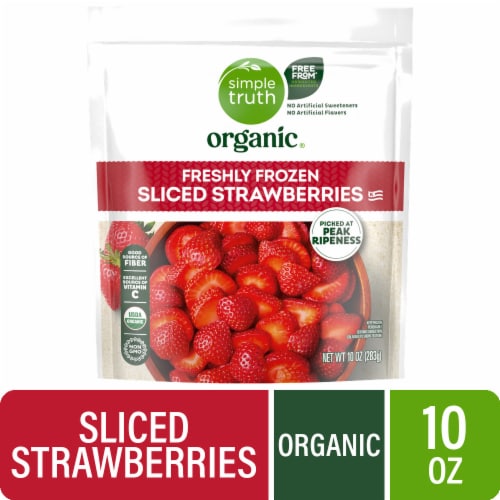 Simple Truth Organic® Frozen Sliced Strawberries