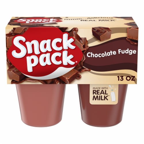 Snack Pack Chocolate Fudge Pudding Cups
