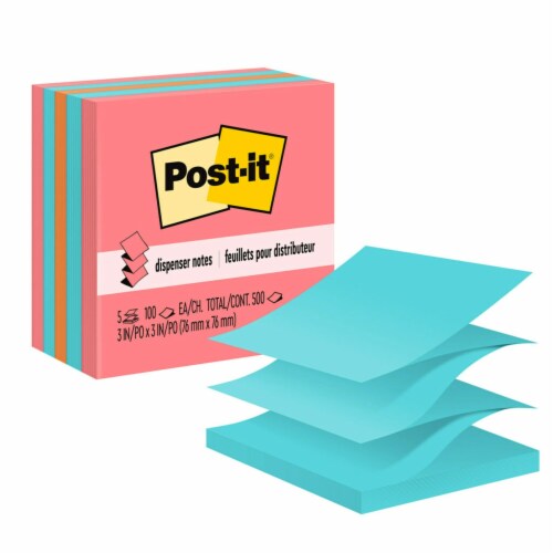 Post-it® Neon Colors Pop-Up Notes