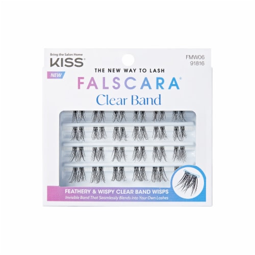 Kiss® Falscara® Clear Band Eyelash Multipack