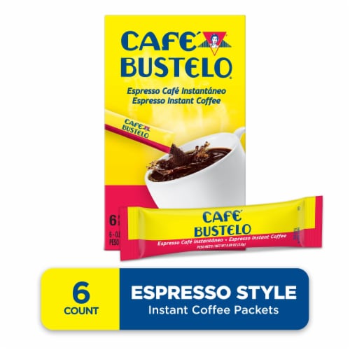Café Bustelo Instant Coffee Single Serve Packets