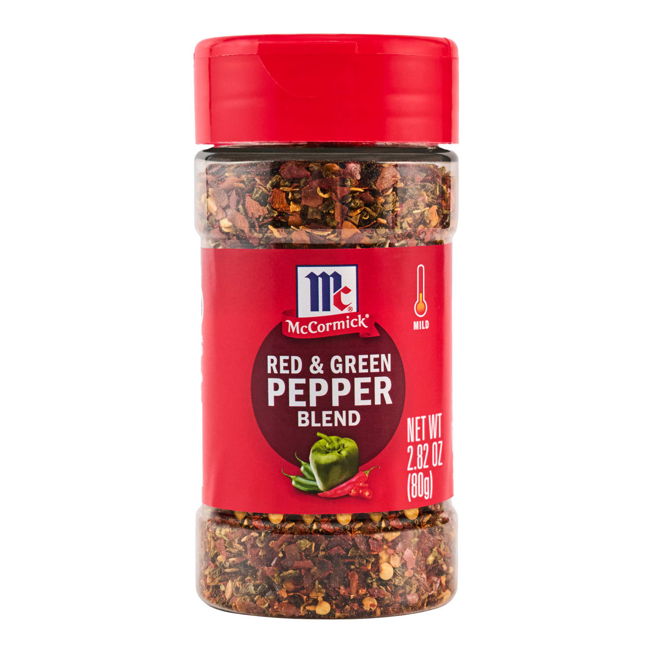 McCormick Red & Green Pepper Blend Seasoning, 2.82 oz