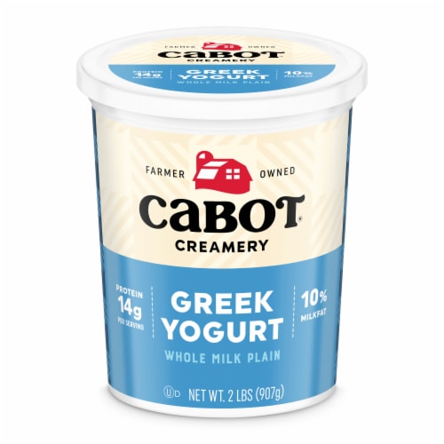 Cabot Creamery Whole Milk Plain Greek Yogurt