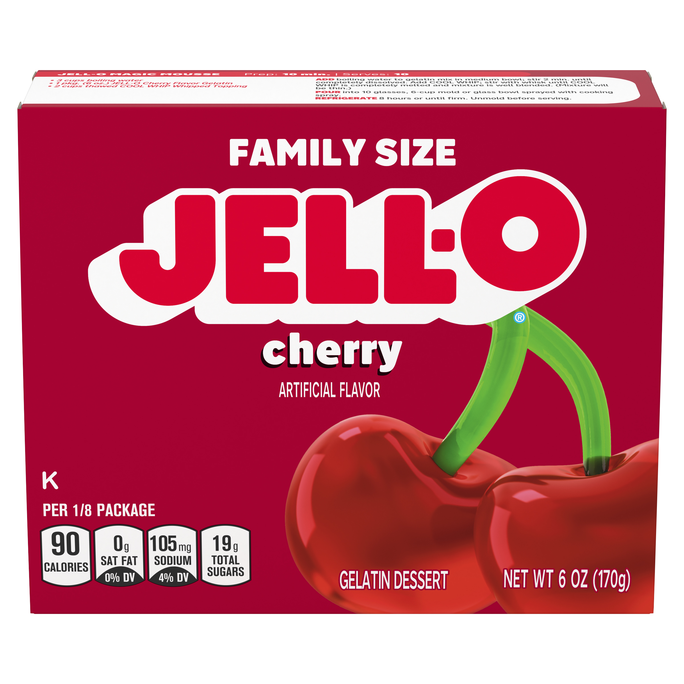 Cherry Gelatin Dessert Mix