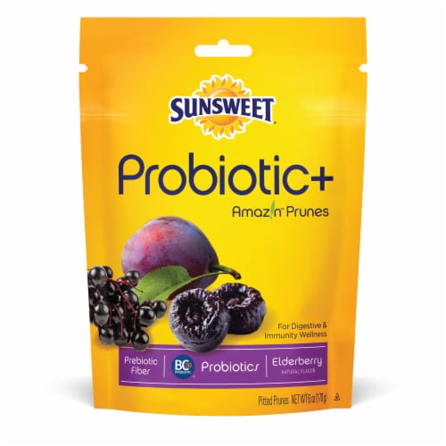 Sunsweet® Probiotic + Amazin™ Elderberry Pitted Prunes