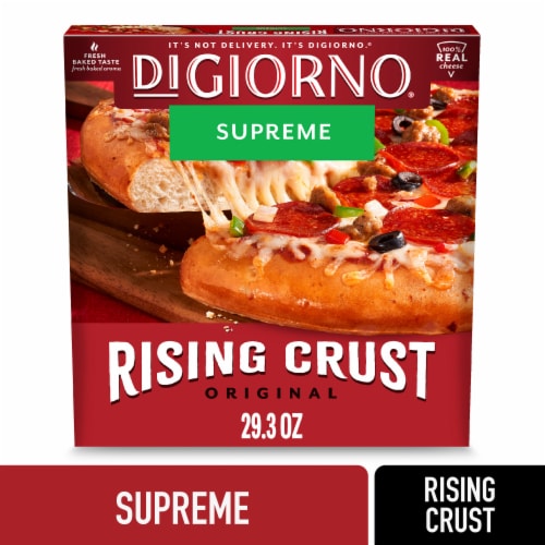 DiGiorno Frozen Pizza Rising Crust Supreme Pizza Family Dinner