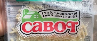 Cabot Cheddar Sharp Shredded 8 oz pack