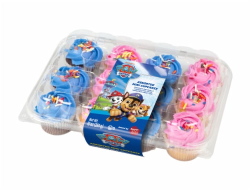 two-bite® Paw Patrol Assorted Mini Cupcakes, 12 count, 10 ounces