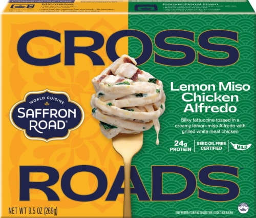 Saffron Road® Crossroads™ Lemon Miso Chicken Alfredo Pasta