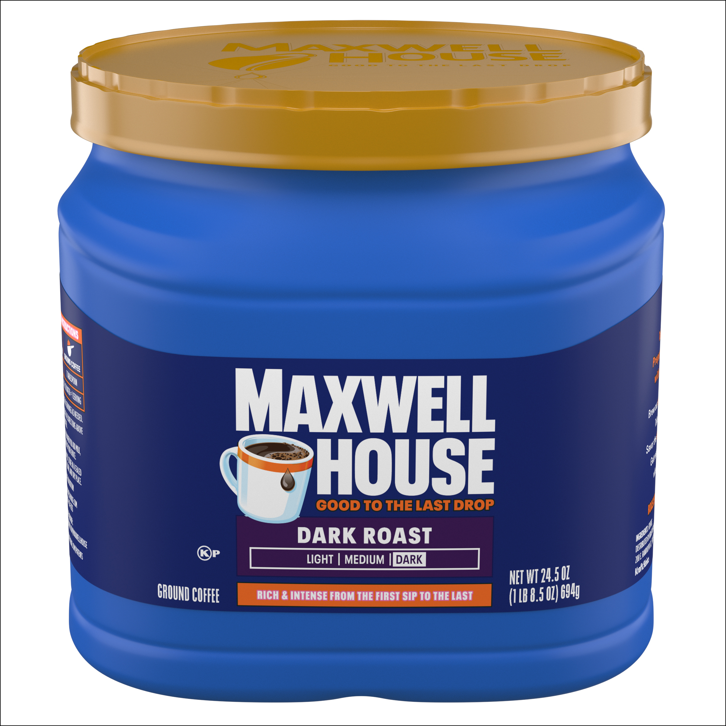 Dark Roast Dark Ground Coffee