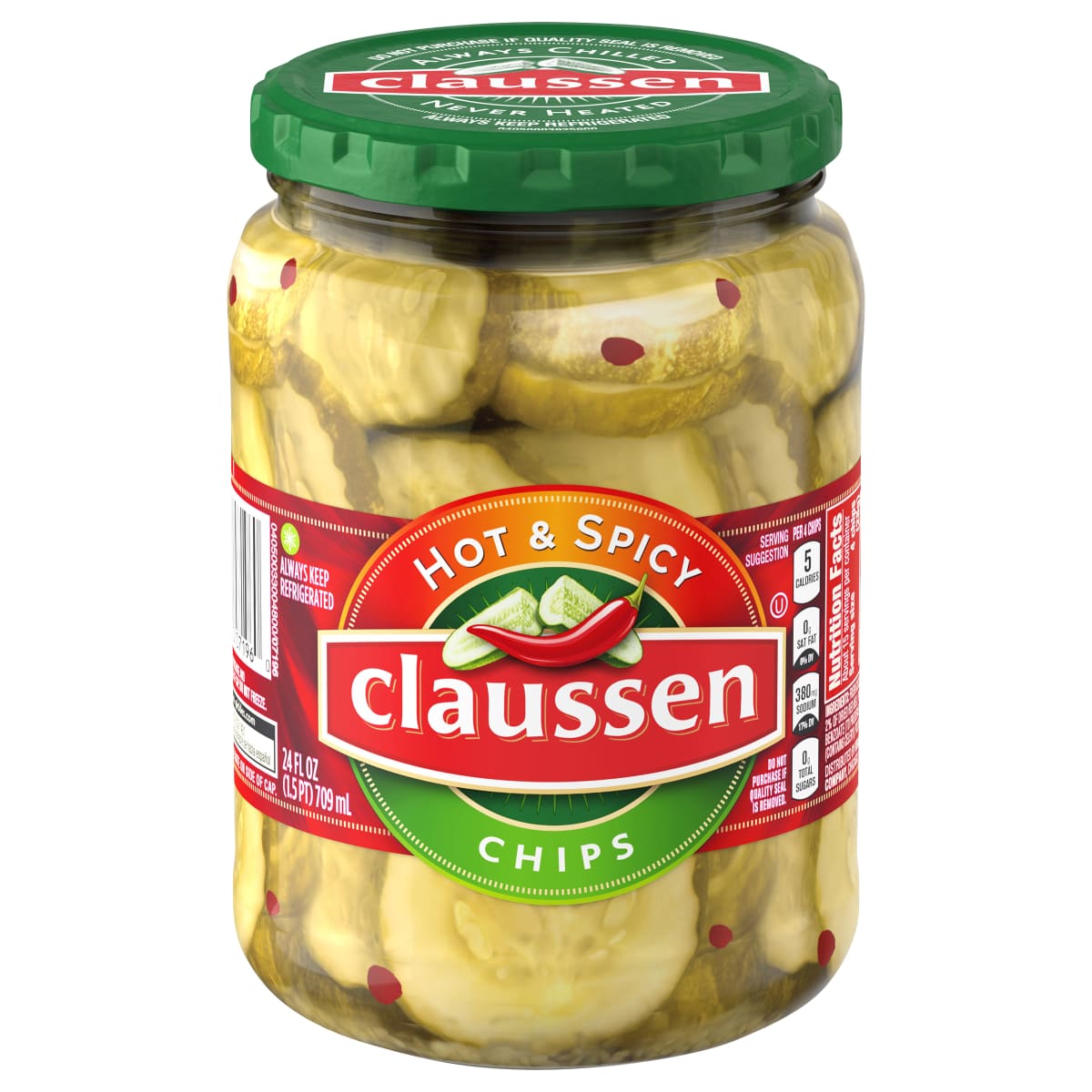 Hot & Spicy Pickle Chips