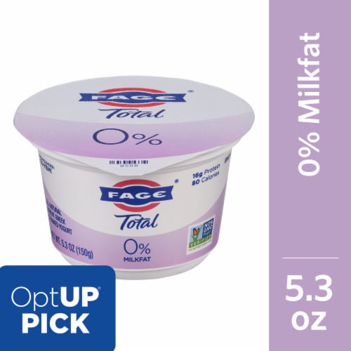 Fage® Total Plain 0% Milkfat Greek Yogurt Cup