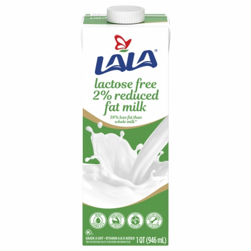 LaLa® Lactose Free 2% Reduced Fat Shelf Stable Milk