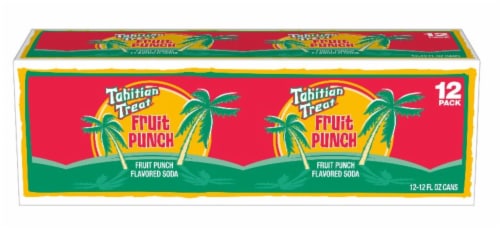 Tahitian Treat® Fruit Punch Soda Cans
