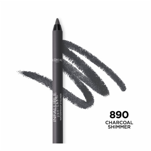 L'Oreal Paris Infallible Pro-Last Pencil Eyeliner Waterproof 890 Charcoal Shimmer