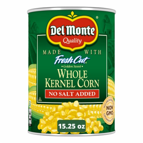 Del Monte No Salt Added Golden Sweet Whole Kernel Corn