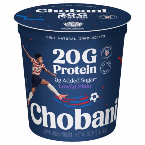 Chobani® 20g Protein Lowfat Greek Yogurt Plain 32oz