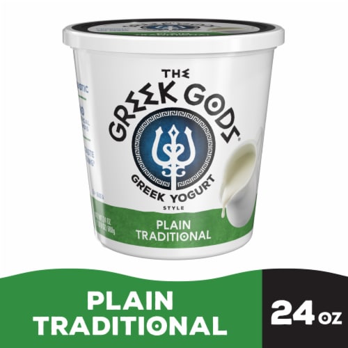 The Greek Gods® Greek Style Yogurt, Probiotic Yogurt, Plain Traditional