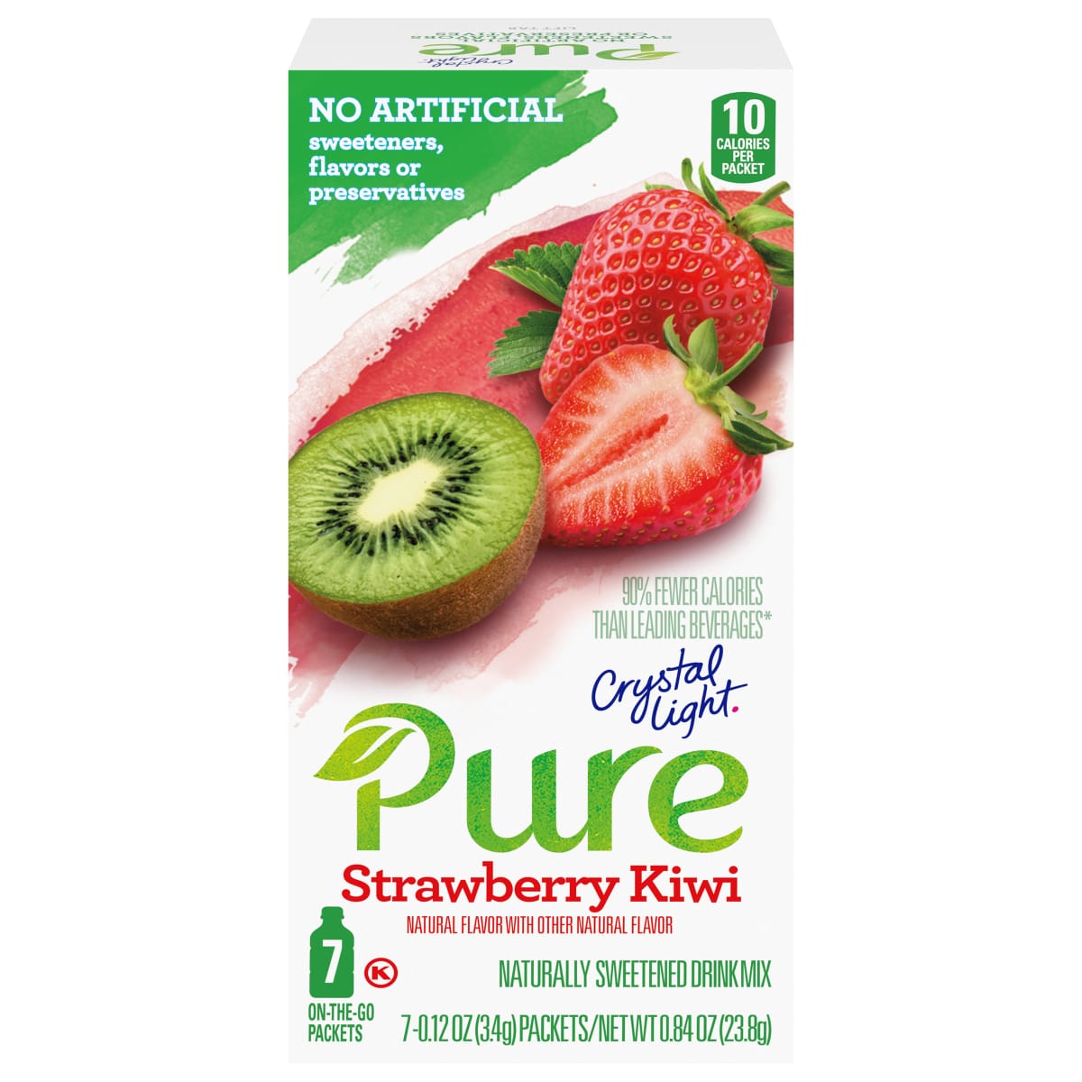 Pure Strawberry Kiwi Powdered Drink Mix
