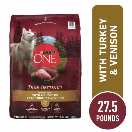 Purina ONE True Instinct Dry Dog Food With Real Turkey and Venison