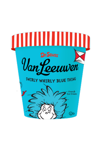 Van Leeuwen® Dr. Seuss™ Swirly Whirly Blue Thing French Ice Cream Pint