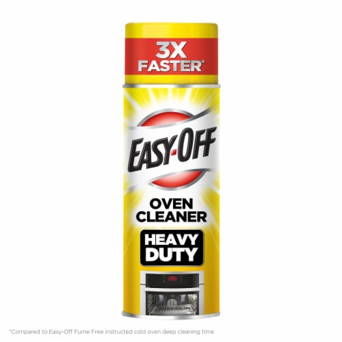 Easy Off Heavy Duty Oven Cleaner, Destroys Tough Burnt on Food and Grease, 14.5 oz