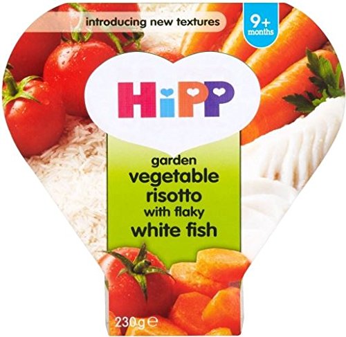 Hipp Garden Vegetables Risotto with Flaky White Fish (230g)