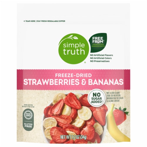 Simple Truth™ Freeze-Dried Strawberries & Bananas
