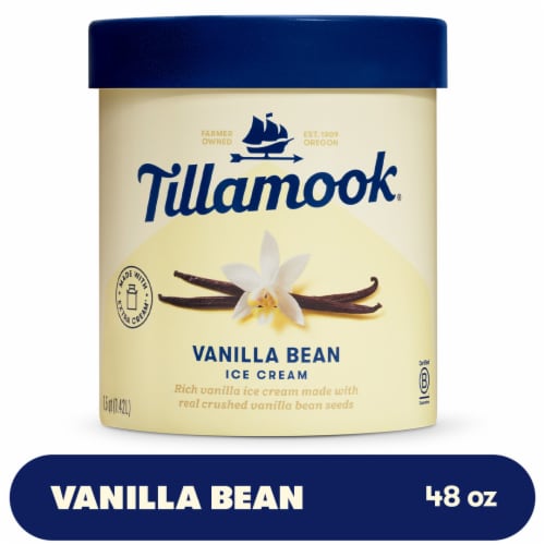 Tillamook Vanilla Bean Ice Cream Tub