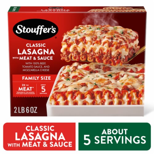 Stouffer's Classic Lasagna with Meat and Sauce Family Frozen Meal