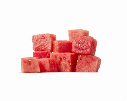 Seedless Watermelon Cubes Fresh Cut In Store Daily