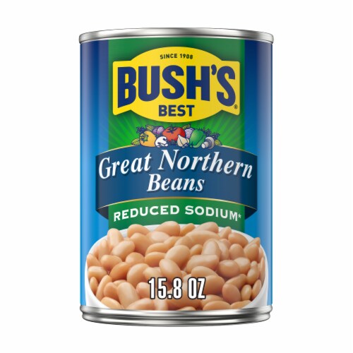 Bush's Reduced Sodium Great Northern Beans 15.8 oz