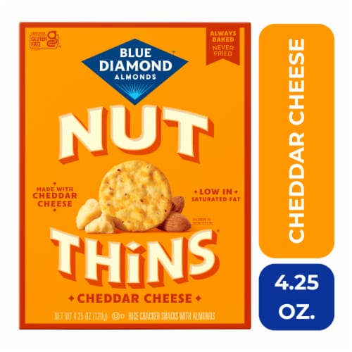 Blue Diamond® Nut-Thins® Cheddar Cheese Almond Rice Crackers