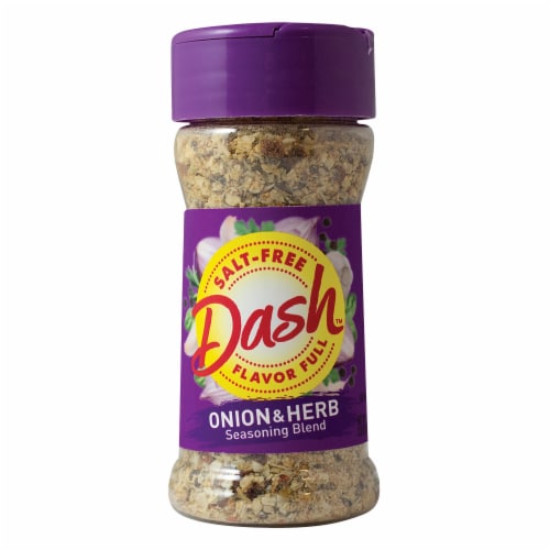 Dash Onion & Herb Seasoning Blend, Salt-Free, Kosher, 2.5 oz