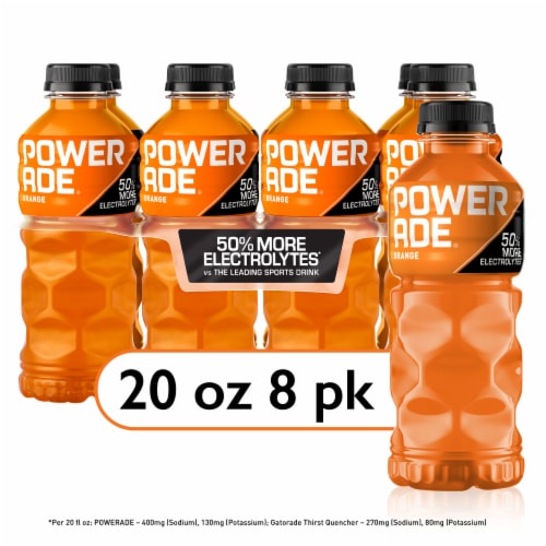 POWERADE® Orange Sports Drink Bottles