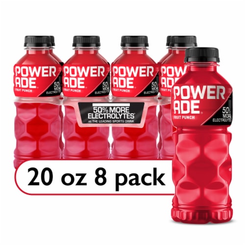 POWERADE® Fruit Punch Sports Drink Bottles