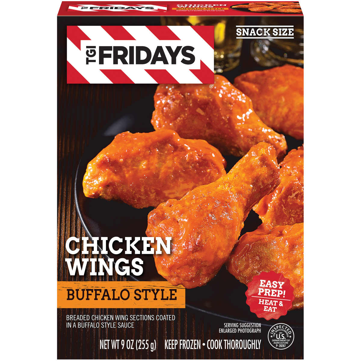 Buffalo Style Chicken Wings Frozen Snacks