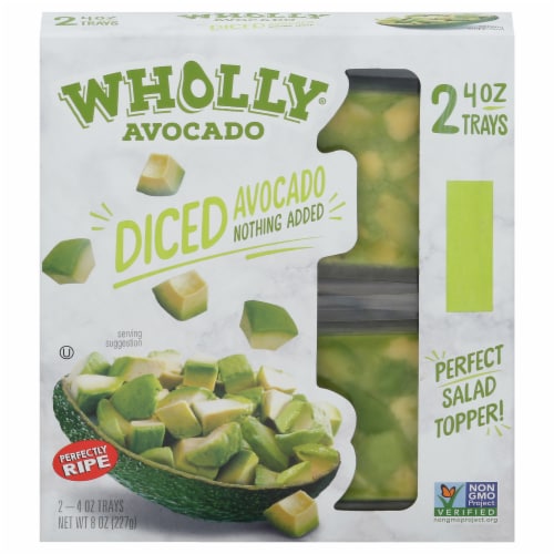 Wholly® Avocado Diced Avocado Trays