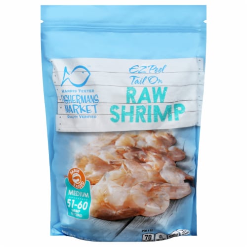 Harris Teeter Fishermans Market Medium (51-60) Raw Shrimp 32 oz