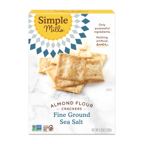 Simple Mills® Almond Flour Crackers Fine Ground Sea Salt