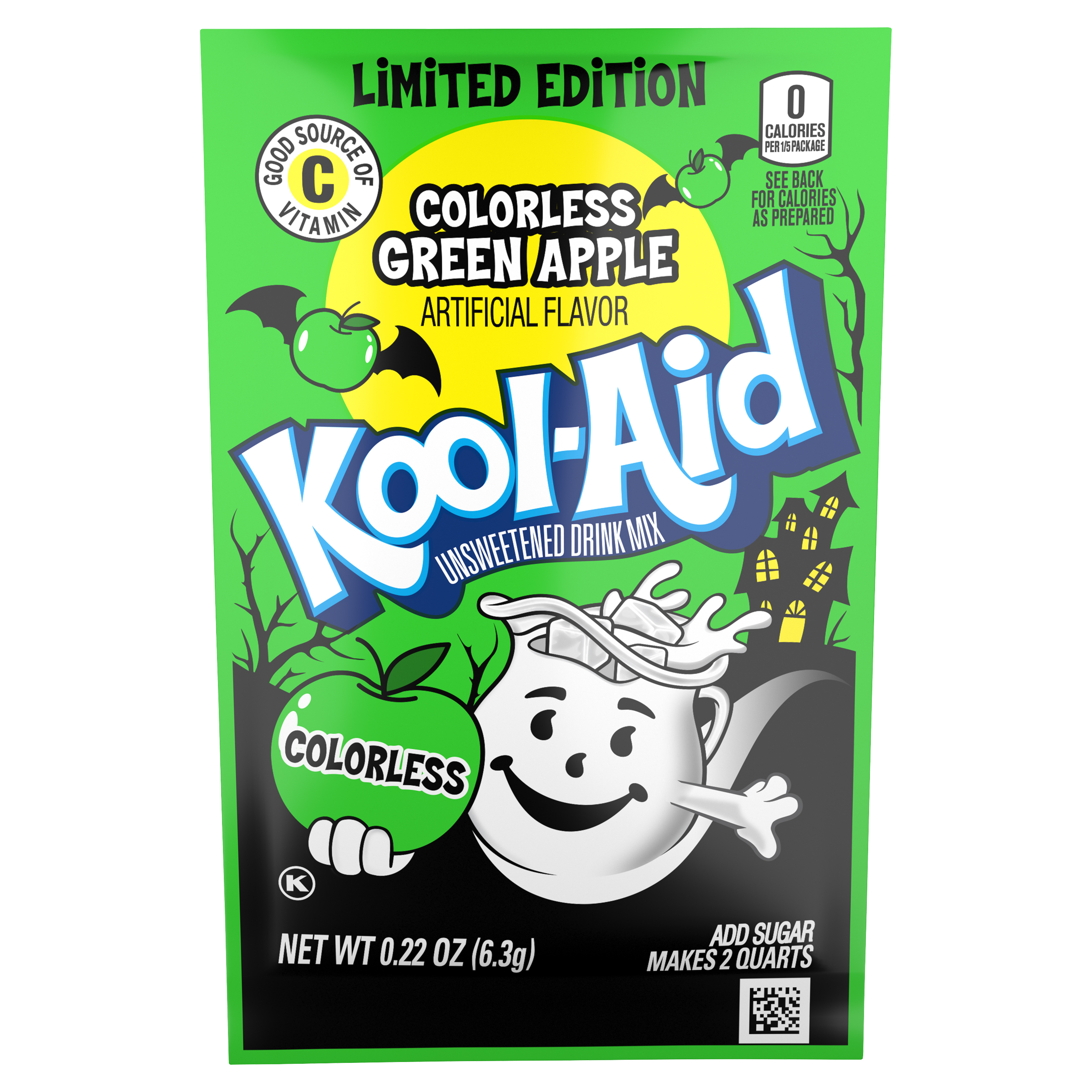 Colorless Green Apple Drink Mix