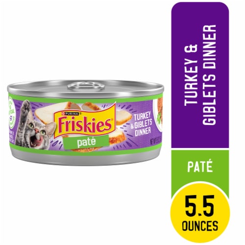 Purina Friskies Wet Cat Food Pate Turkey & Giblets