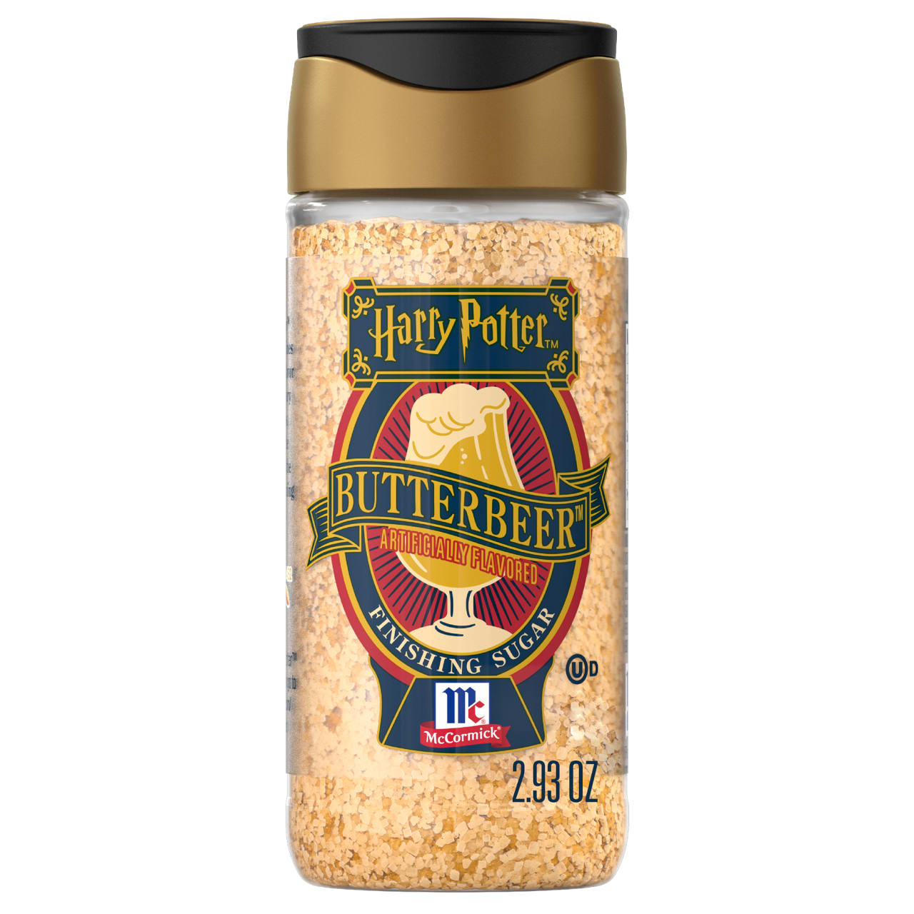 McCormick Harry Potter Butterbeer Finishing Sugar, 2.93 oz