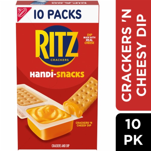 Handi-Snacks RITZ Crackers 'N Cheesy Dip Multipack