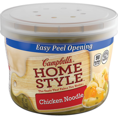 Spicy Chicken Noodle Soup Microwavable Bowl