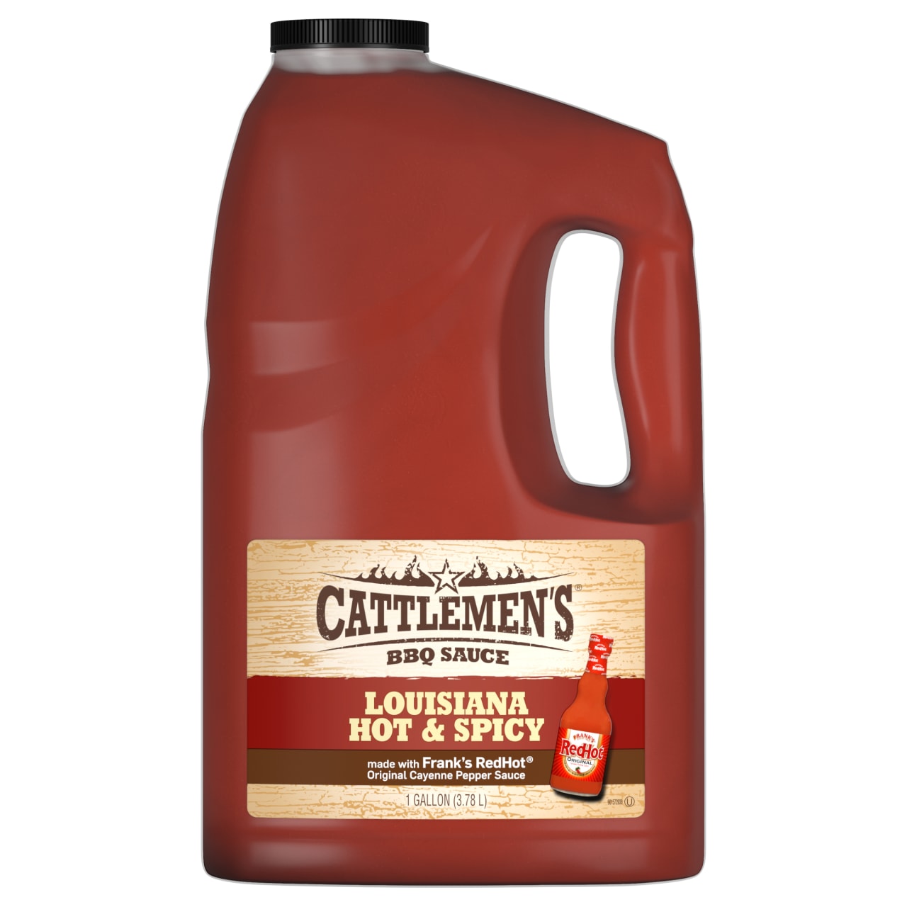 Cattlemen's Louisiana Hot & Spicy BBQ Sauce, 1.0 gal